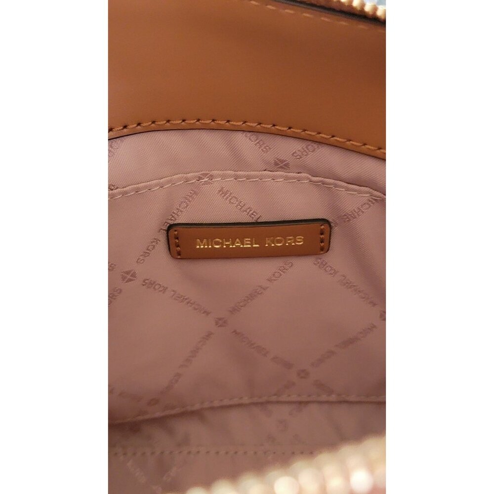 Michael Kors Marilyn Small Crossbody Bag Vanilla Acorn - Picture 7 of 9